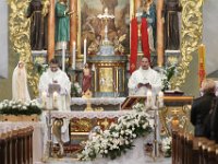Nabozenstwo Fatimskie i wprowadzenie Relikwii Dzieci Fatimskich - prowadzil ks. Daniel Bregula wice-ekonom kurii diecezjalnej w Opolu